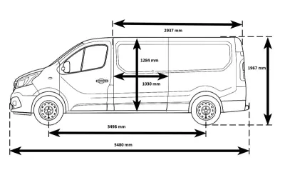 Opel Vivaro (2016) bérautó — Nyíregyháza — 2. kép